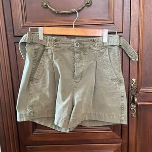 Adjustable anthropologie shorts. 4” inseam and high waisted.
